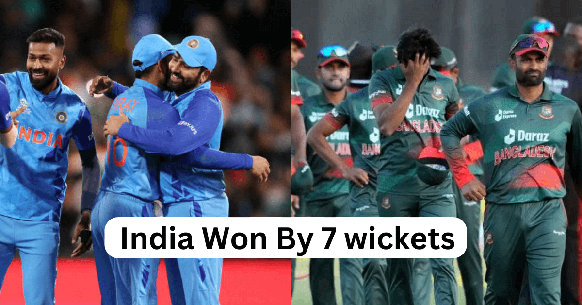 India beat Bangladesh