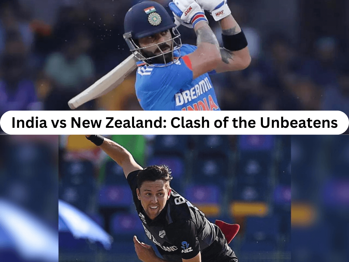 India Vs Newzealand Cricket worldcup 2023