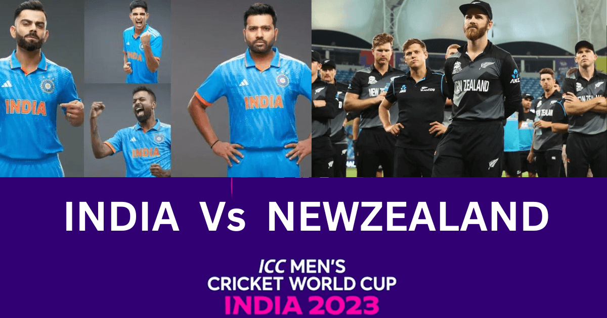 India vs New Zealand: Clash of the Unbeatens at the 2023 Cricket World Cup