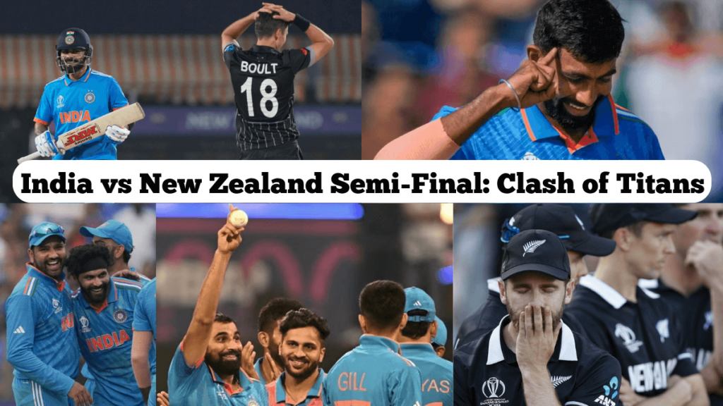 India vs New Zealand Semi-Final Cricket World Cup 2023: The Stage is Set for an Epic Clash